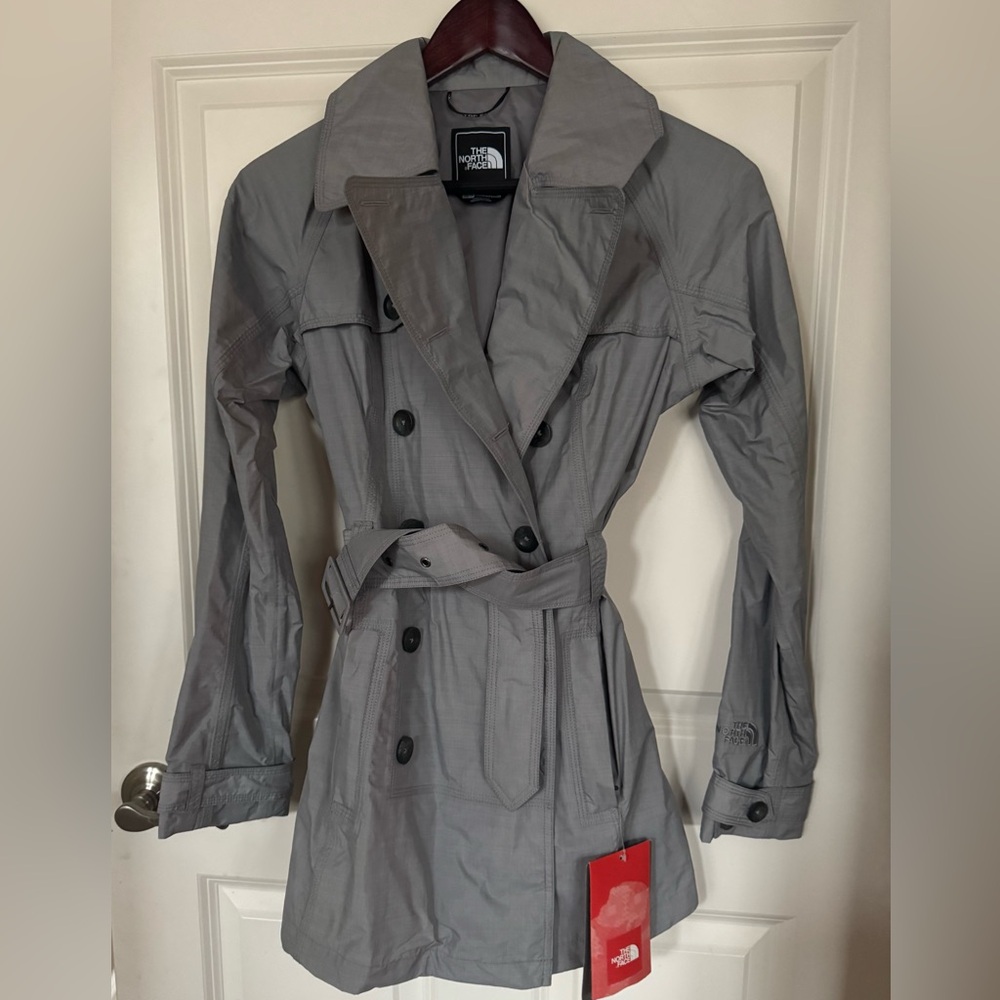 NWT The North Face Maya Short Trench Coat - Picture 3 of 6